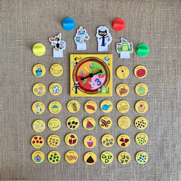 PETE THE CAT Pizza Pie Game & Pete the Cat Coloring Book - Picture 10 of 15